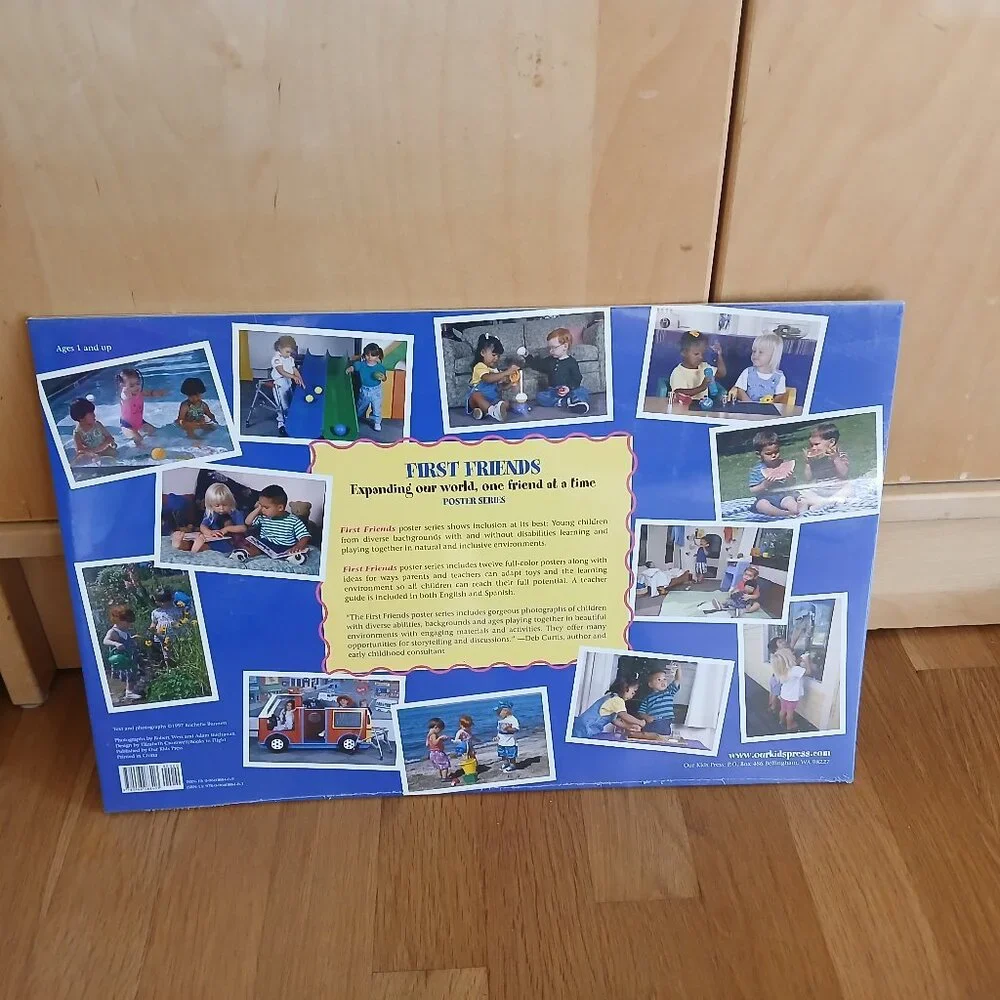 First Friends: Expanding our world ,one friend at a time Poster series set of 12
